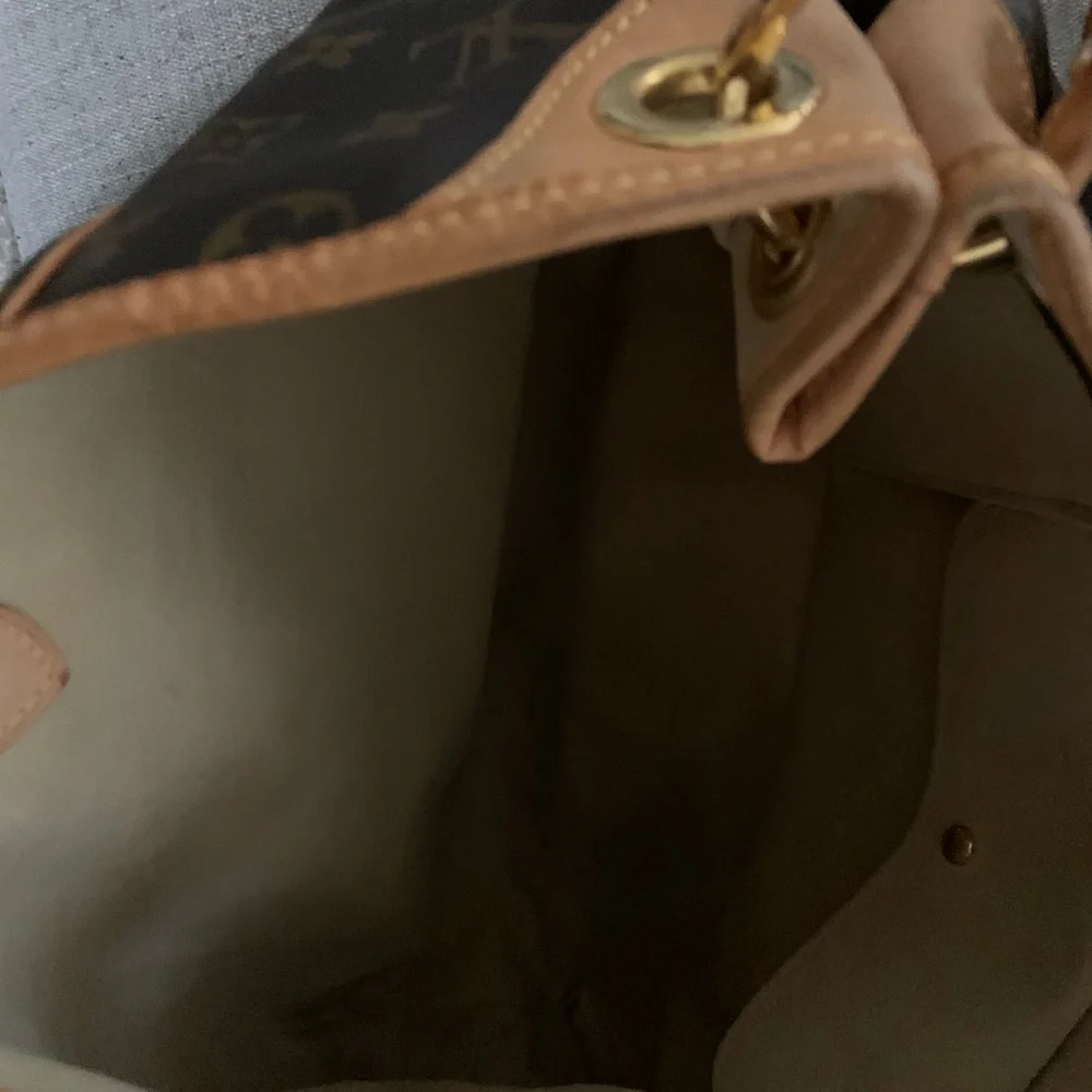 Vintage Louis Vuitton Brown Monogram Shoulder Bag- galleria pm